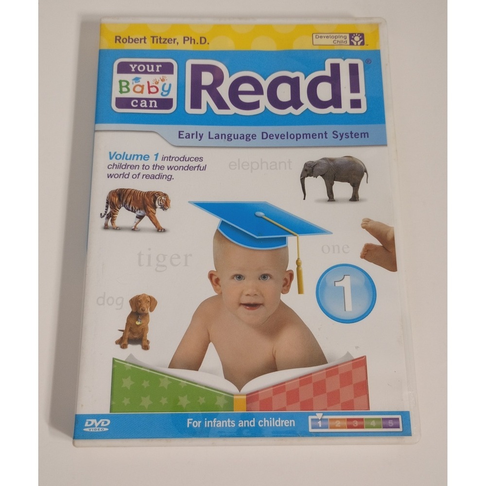 Your Baby Can Read Volume 1 Early Language Development System‎ DVD